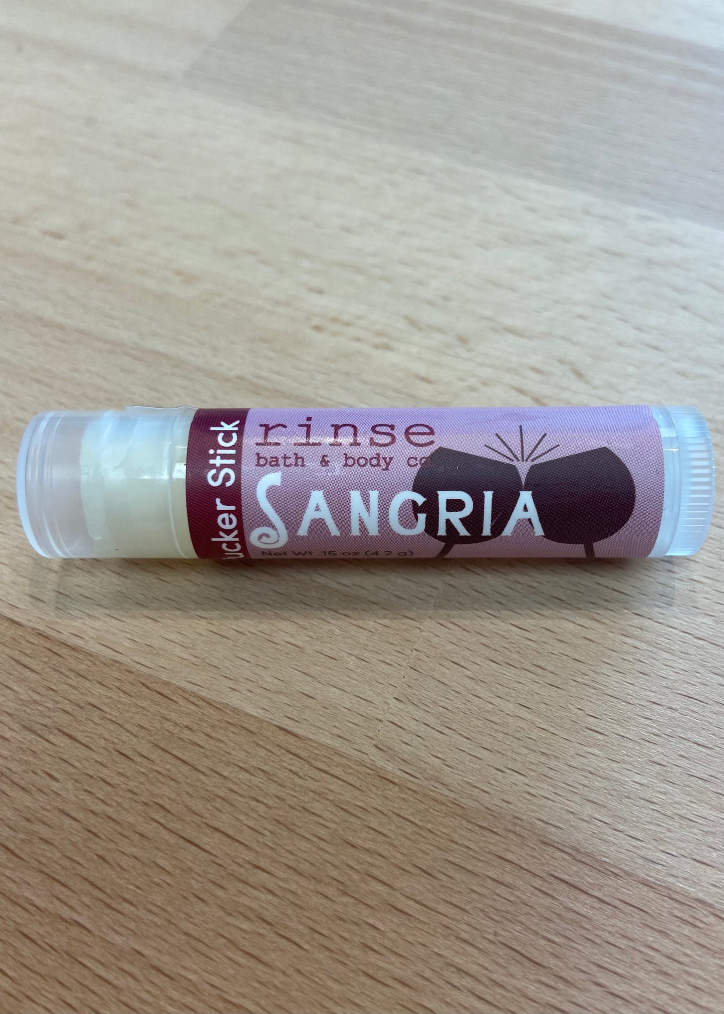 Rinse Pucker Stick (Lip Balm) - Sangria