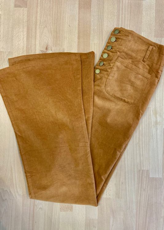 Button Fly Corduroy Pants