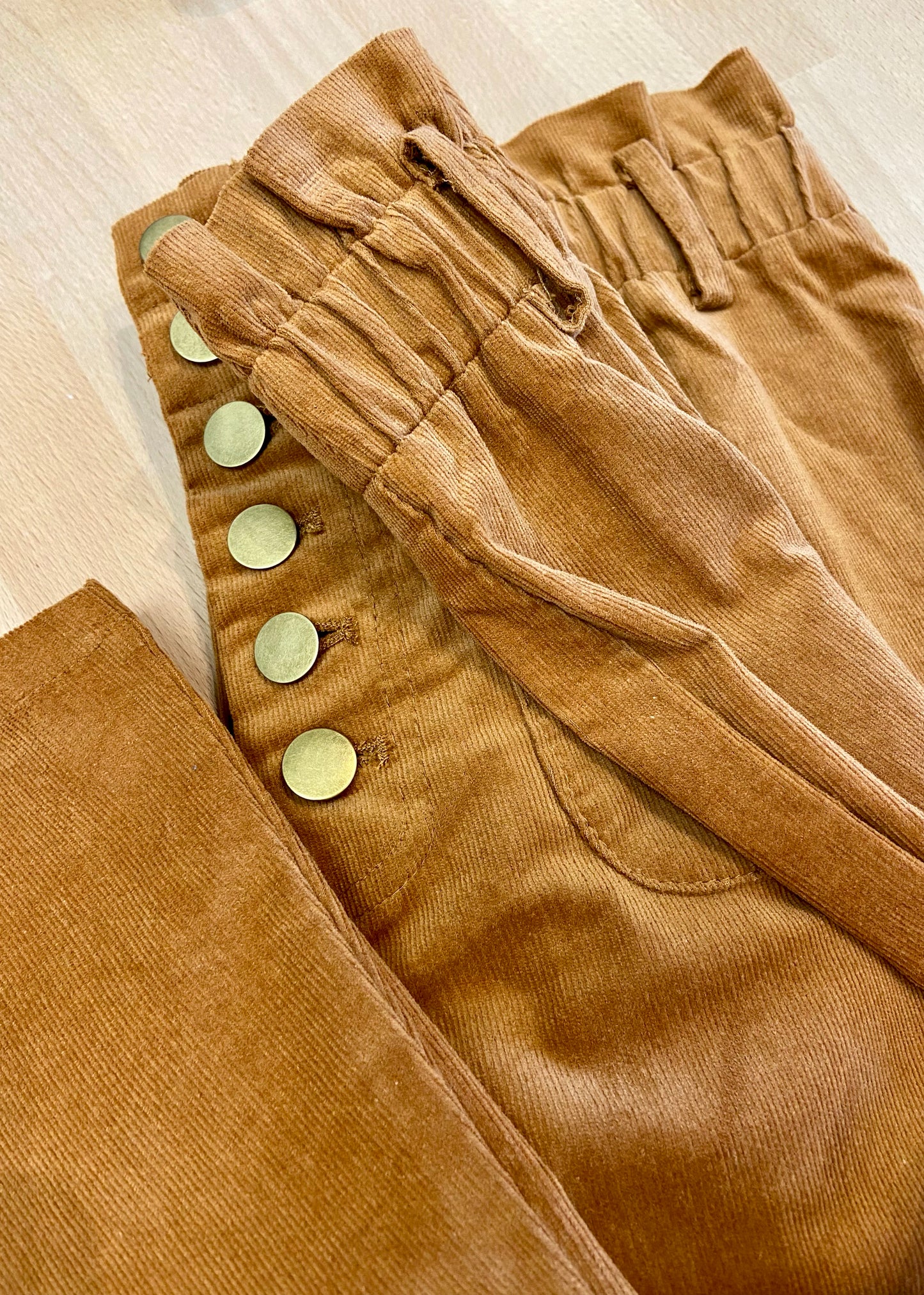 Button Fly Corduroy Pants