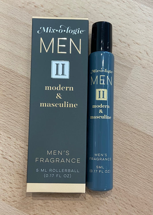 Mixologie Men's Roll On Fragrance Oil - Modern & Masculine