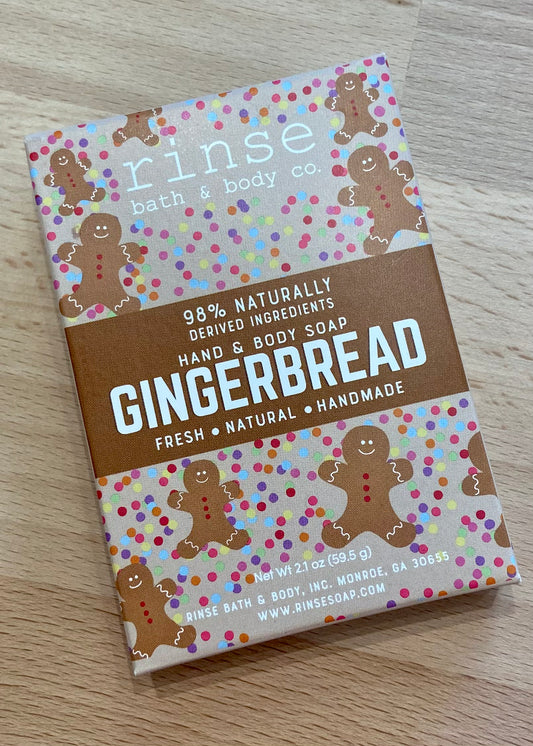 Rinse Mini Bar Soap - Gingerbread