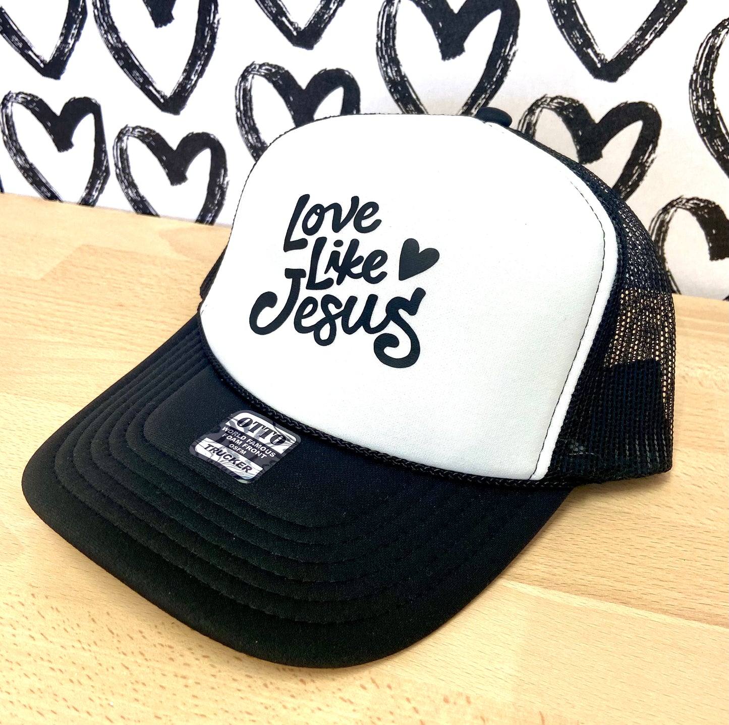 Trucker Cap Hat - Love Like Jesus