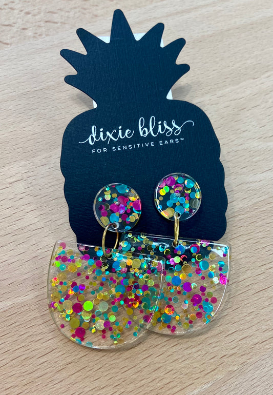 Dixie Bliss Party Time Confetti Earrings